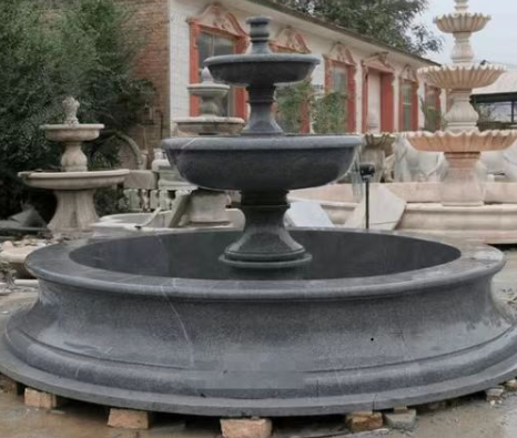 Por que devo escolher uma fonte de mármore para o meu espaço?