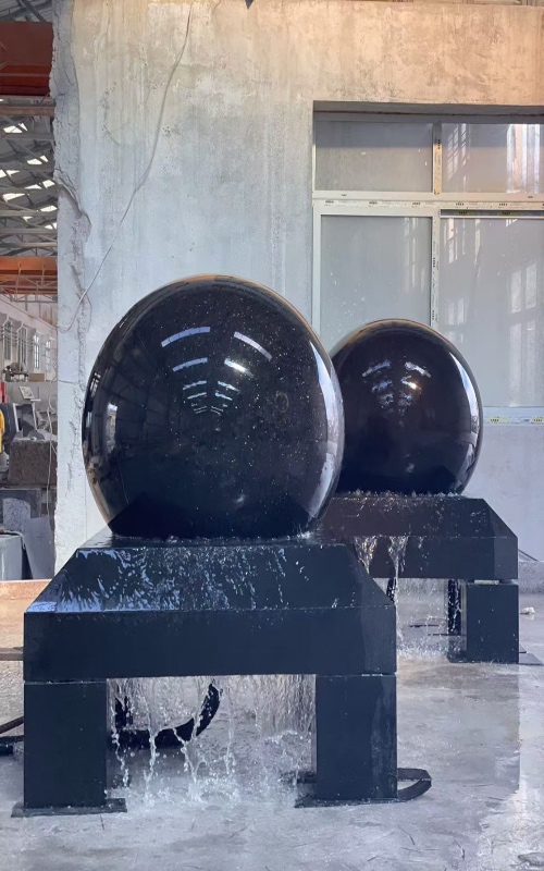 Fonte de pedra em branco