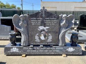 China Xingyan Double Angel em forma de túmulo de granito