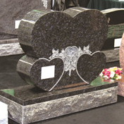 Tombsto de escultura do coração duplo chinês Xingyan