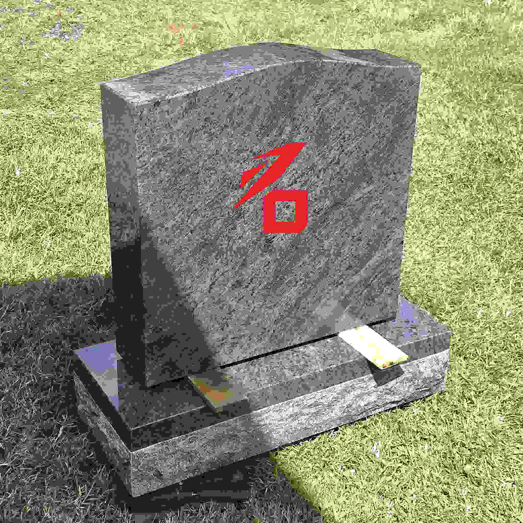 Monumento Único em Granito Simples